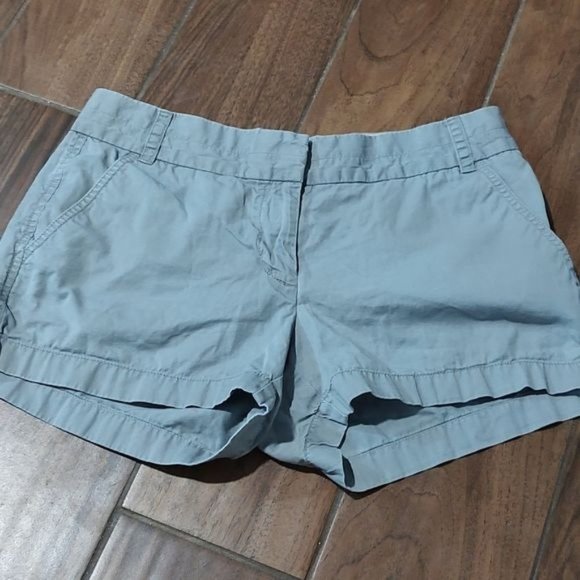 J Crew 4 Chino grey cotton shorts broken in - Picture 1 of 2